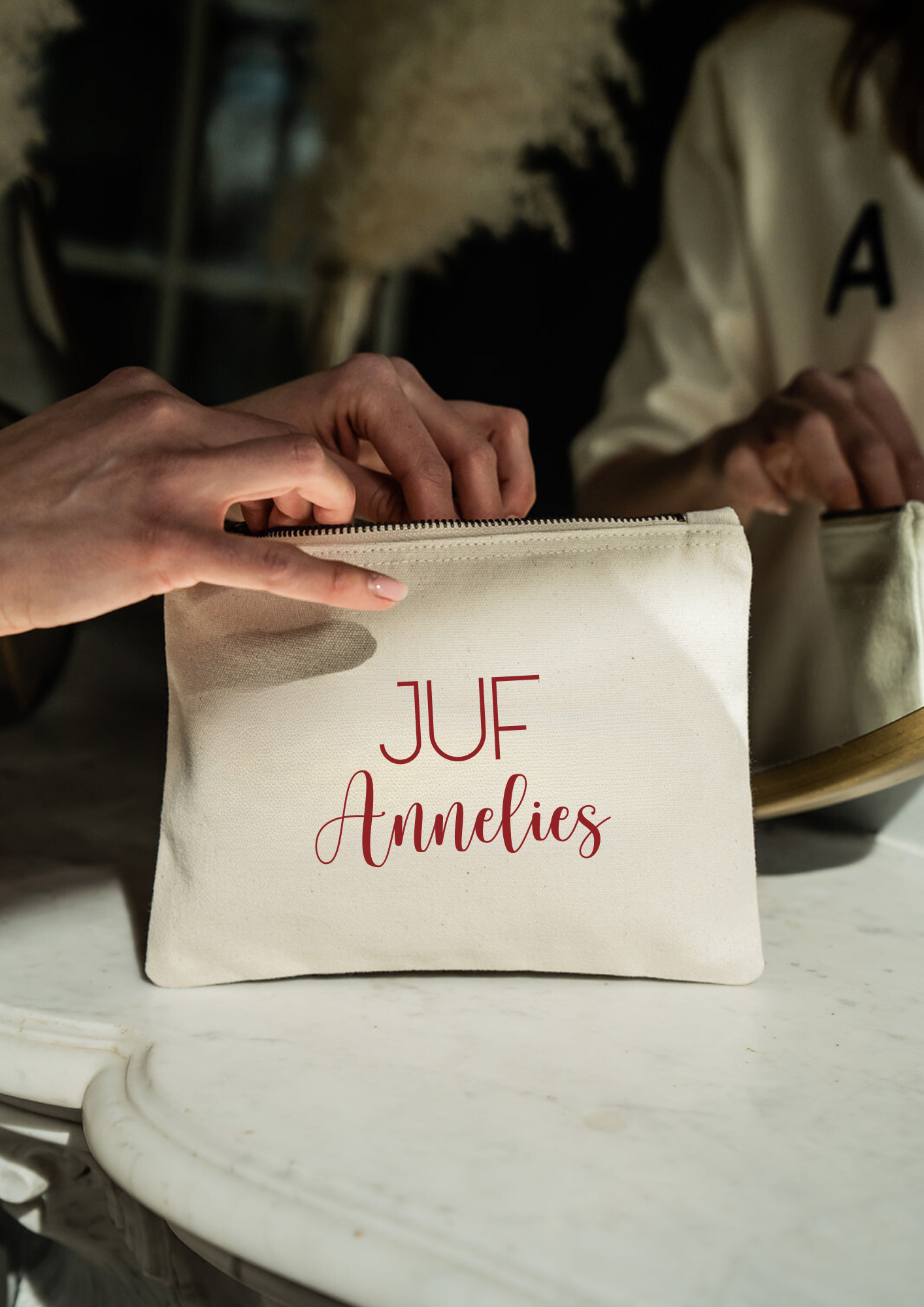 Gepersonaliseerde etuis voor juffen en meesters