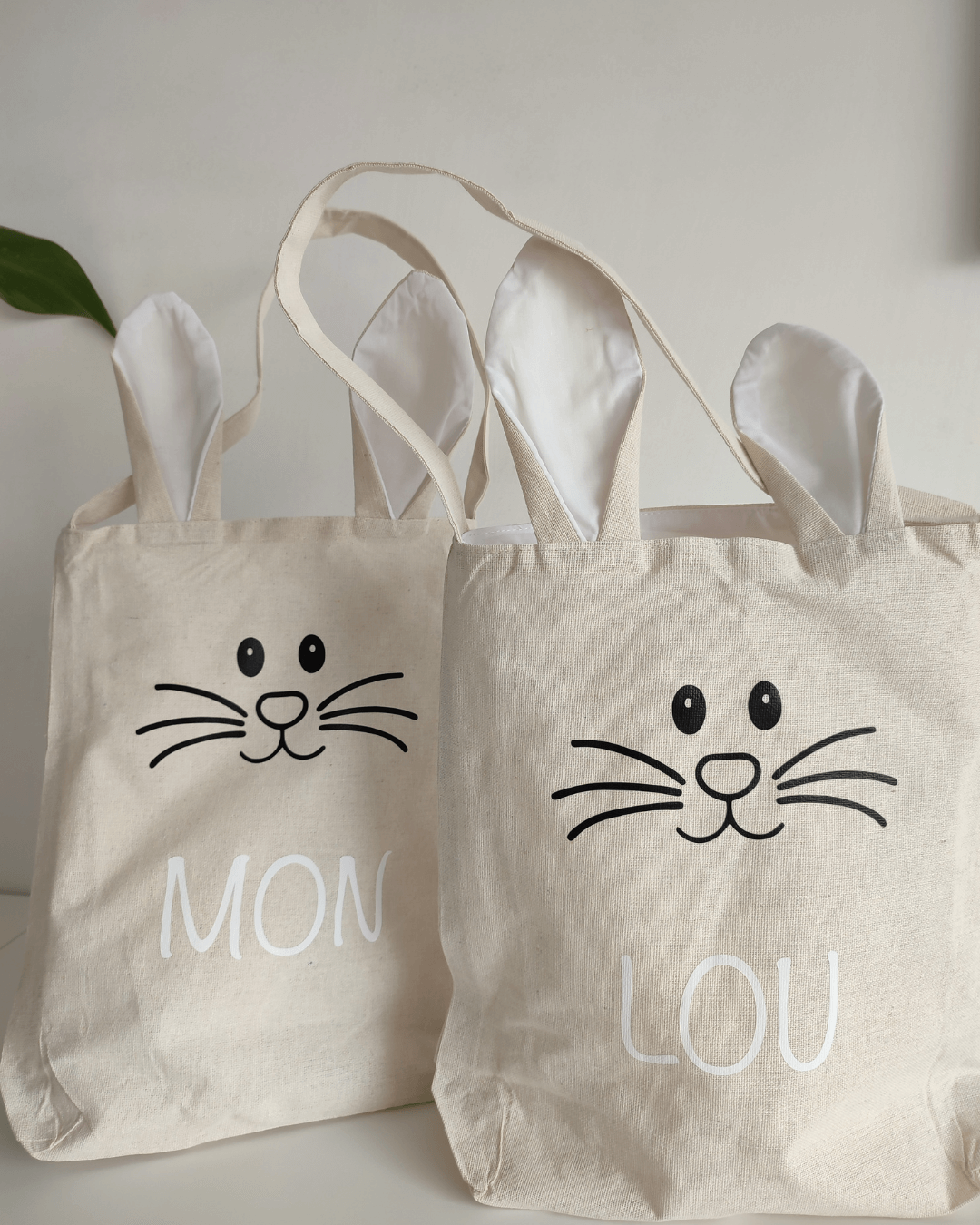 Paaszakjes met naam, gepersonaliseerd