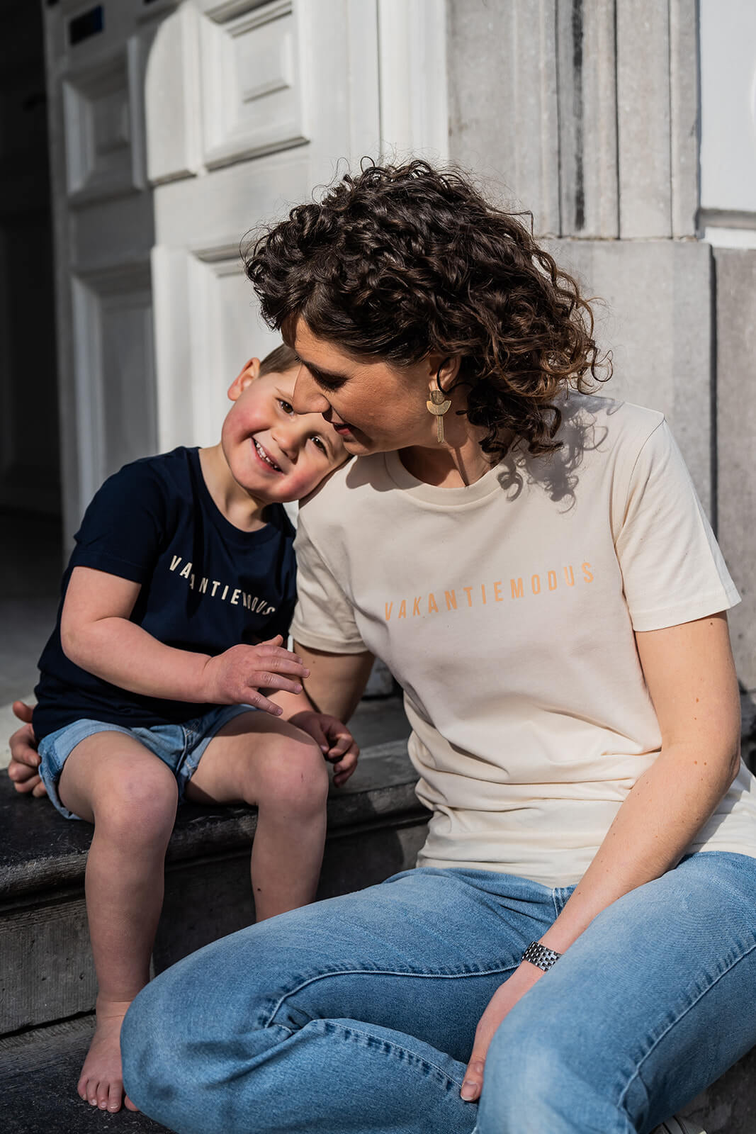 Stap in de vakantiemodus met dit T-shirt voor het ganse gezin! (alle leeftijden)