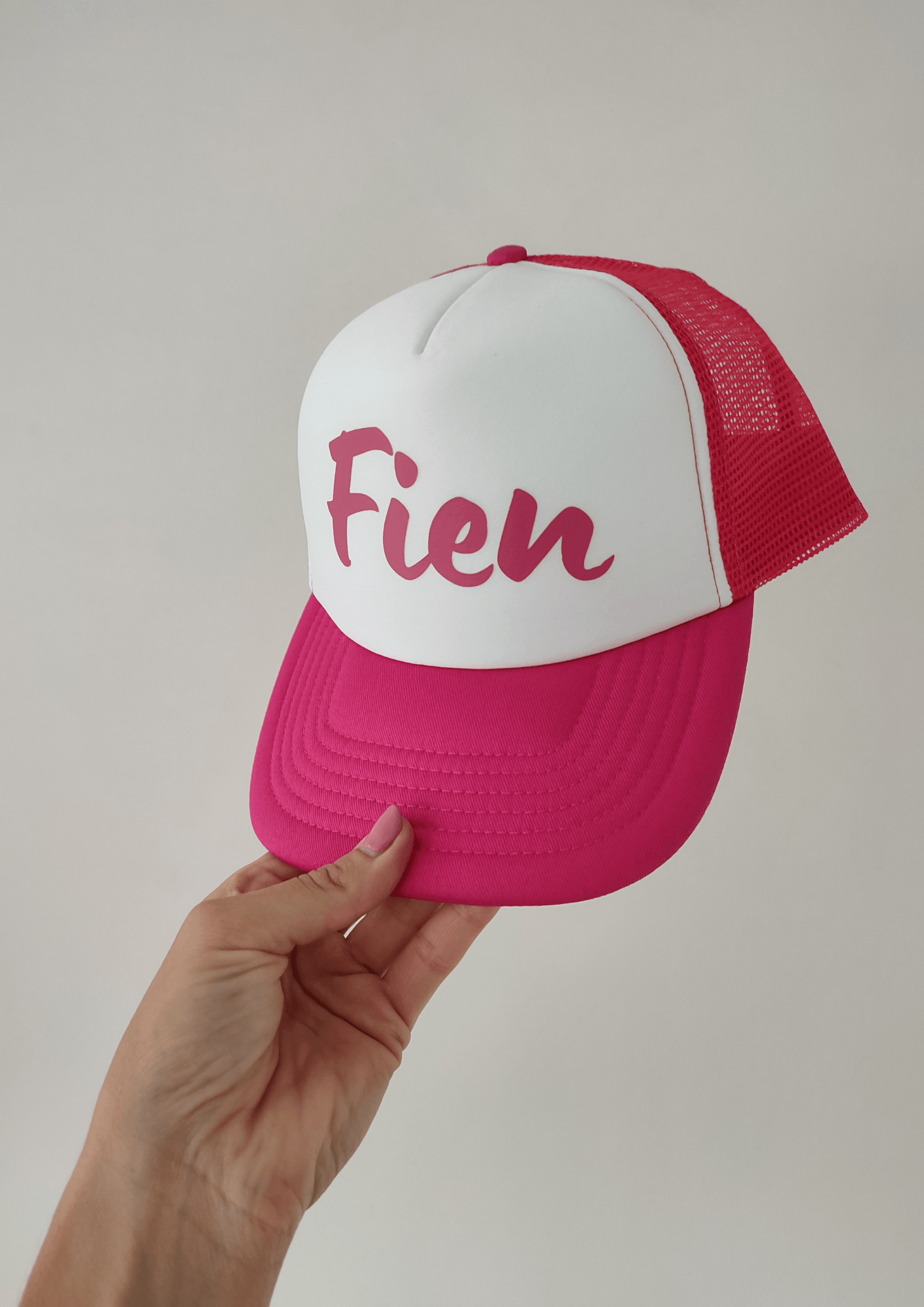 Gepersonaliseerde truckers pet (kinderen & volwassenen)