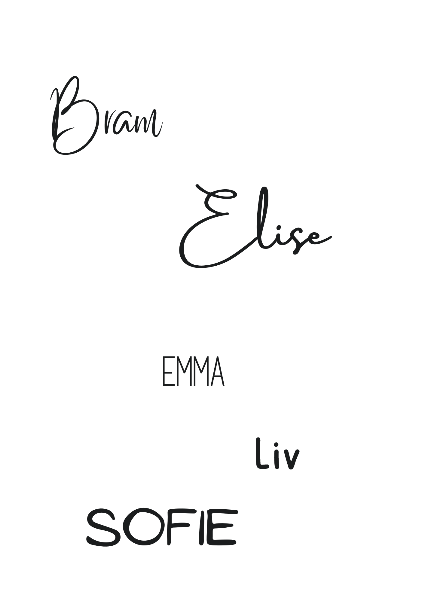 Geschenkdoos, magneetdoos, gepersonaliseerd