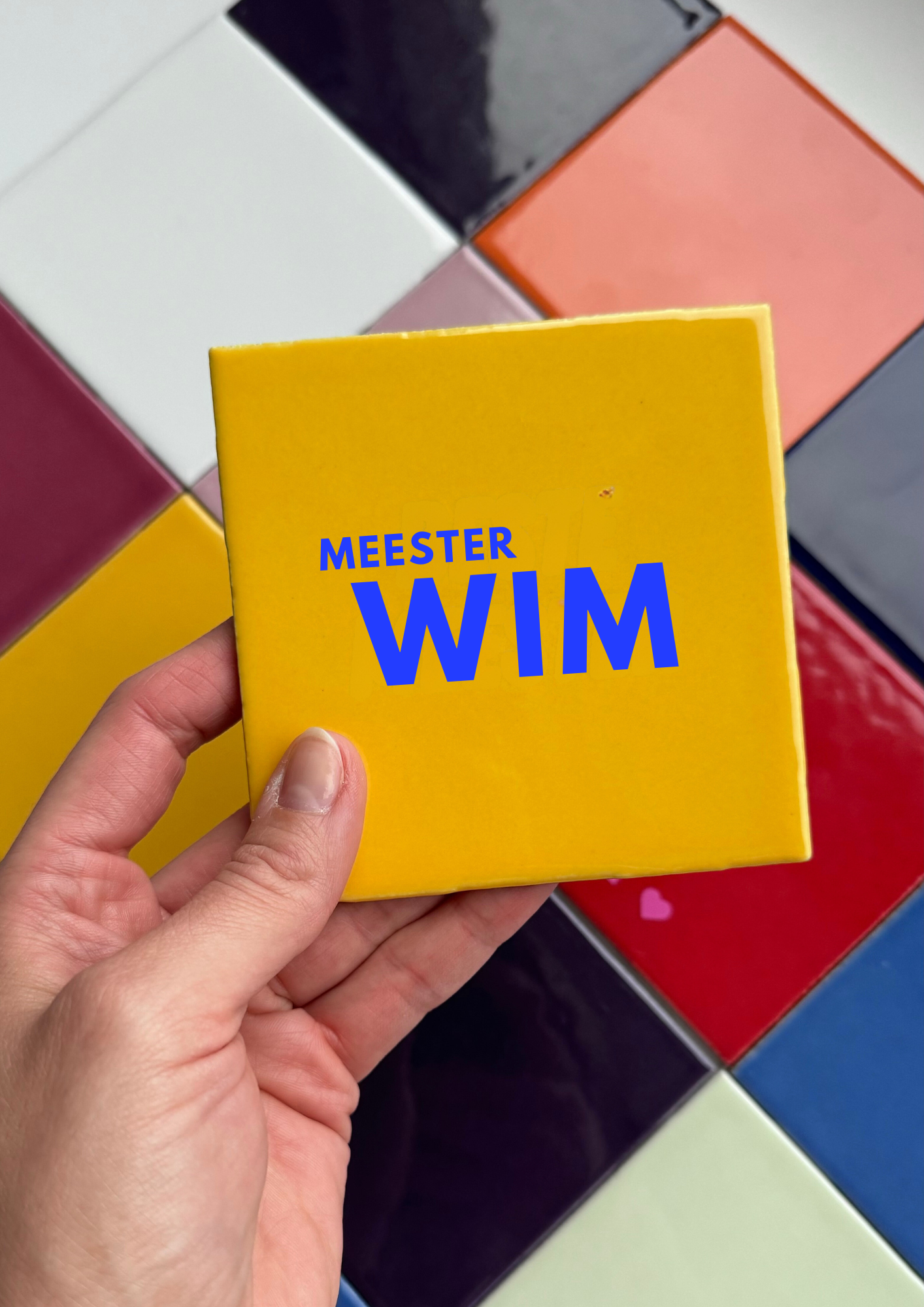 Tegeltje met quote