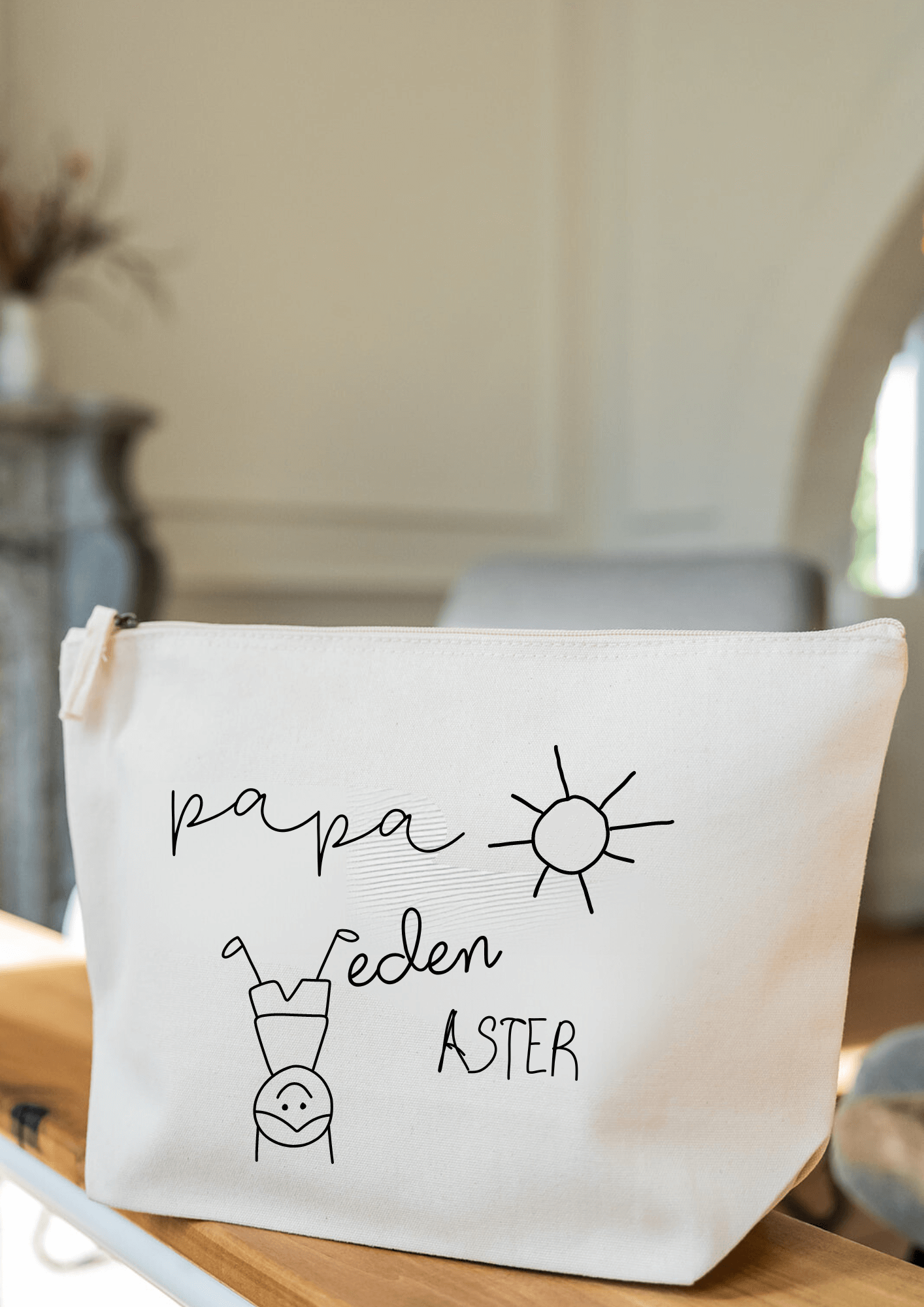 Gepersonaliseerde toilettas